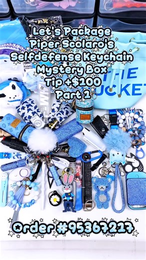 🎁 🎁 🎉🎉 beautiful set 😍 thanks friend,hope you like your order 💗 #mysterybox #selfdefenseplug🔌 #linkinbio #safetykeychain #asmr