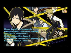Uragiri no yuuyake Durarara!! opening 1 full Fandub latino