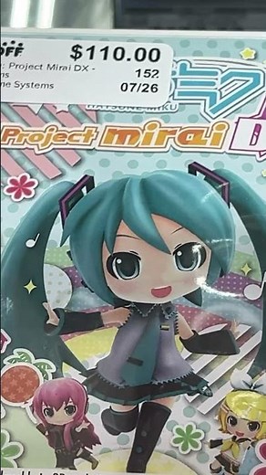 Project Mirai DX Hatsune Miku video game #hatsunemiku #videogames #miku #pokemon #tomodachilife