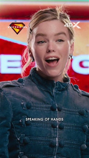Supergirl 🤝 4DX. Supergirl is NOW PLAYING in #4DX.