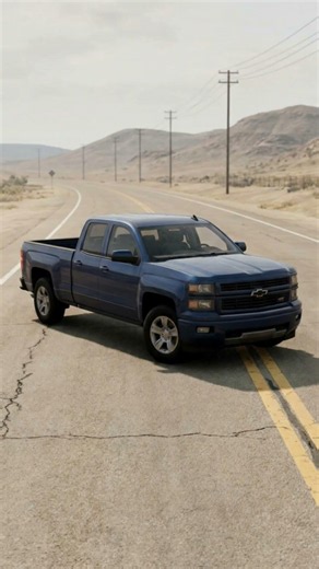 Blue Pickup Truck Gets Completely Wrecked - BeamNG.Drive #shorts