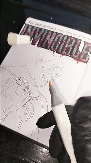 How to draw invincible characters ( lvl : EASY )