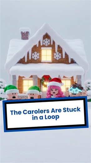 Part 5| The Carolers Are Stuck in a Loop! Roblox Brookhaven rp holiday glitches are back