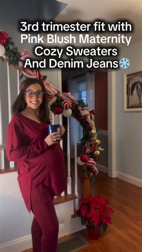 2.6K views · 12 reactions | In case you needed holiday outfit inspo... 懶 Shop @kannese's looks and score major savings, including 30-60% off sitewide (*prices as marked) + buy 1, get 1 FREE on all clearance items with code CYBERMONDAY! Only at ♡PinkBlushMaternity.com♡ | PinkBlush Maternity | Facebook