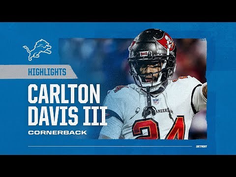 Carlton Davis III Highlights | Detroit Lions