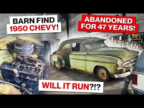 Abandoned in an Old Gymnasium?!? 1950 Chevrolet Revival!