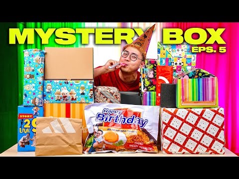 UNBOXING MYSTERY BOX EPISODE KE-5! EDISI SPESIAL ULANG TAHUN! 🥳