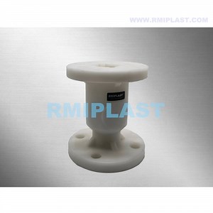 [Hot Item] PVDF Ball Type Check Valve Pn10 with EPDM Seal Flange FF 1/2" 3/4" 1" 1-1/4" 1-1/2" 2" 2-1/2" 3" 4" 5" 6" 8"10" 12" for Chemical Use