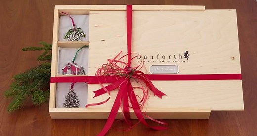 Begin a collection of handcrafted pewter ornaments for family and friends this holiday season. | Danforth Pewter