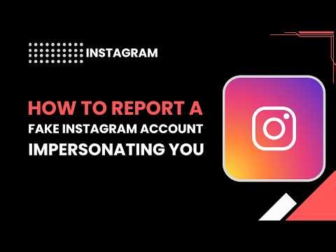 How to Report a Fake Instagram Account Impersonating You
