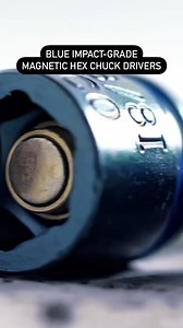 1.4K views · 52 reactions | Strong as steel and impact ready  Our Blue Impact-Grade Magnetic Hex Chuck Drivers are made with tough blue steel and designed to withstand higher pressure than your average chuck driver. Available in multiple lengths and sizes! Shop the Blue Impact-Grade Magnetic Hex Chuck Drivers today with the link > https://bit.ly/BlueImpact | Malco Tools, Inc. | Facebook