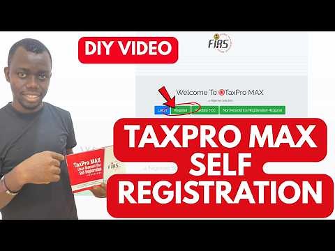 TAXPro Max Registration | How to Validate Your TIN Yourself with FIRS [2025 Updated Guide]