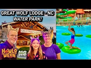 H🎃WL-oWeen Vlog - Great Wolf 🐺 Lodge | Concord, NC | Water Park | Clock Tower Show | Room Tour