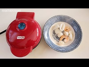 Dash Mini Griddle - Shrimp, Scallops, and Calamari - Frozen Seafood