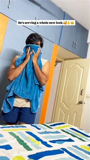 Comment pannunga 👇 Vishnu oda new look yaaru hero madhiri iruku nu! 🤔 Irandaam Ulagam la varra Arya madhiriyaa? illa Remo la varra Vikram madhiriyaa? illa Suriya oda retro style vibes ah? 😎 Tell us who comes to your mind when you see his new style🥰 Tag & share 🫶🫰 Follow @c2c_couple_ 💚♥️ #couplegoals #newlook #husbandandwife #instagramreels #trendingvideos | Menaga Priya