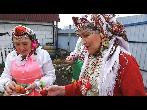 How Mari people celebrate Easter / Life in Russia /Village life