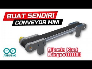 Build Your Own Super Strong Mini Belt Conveyor That Can Integrate with Arduino | Monsterchip MC3D