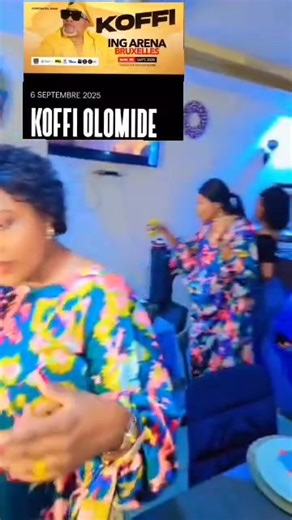 2.8K views · 159 reactions | En route pour l’ ING ARENA, pour un show inédit de Koffi OLOMIDE, le 06 septembre 2025, à Bruxelles,  Les billets sont disponibles  https://concert-koffiolomide-ingarena.ticketlive.be/tracker?tracker_code=PA36CF | Sandra Kazadi lisasi ya suka | Facebook