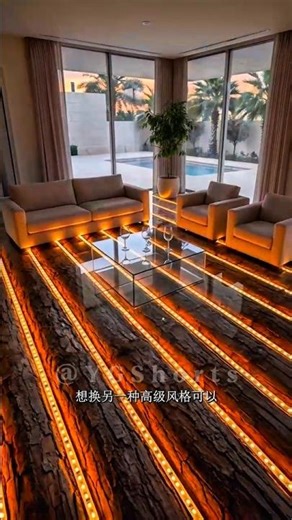 Warning ⚠️ Is Floor Ko Dekhkar Aap Bhi Renovation Karwaoge! 😱✨ #LuxuryLife #ResinArt #DreamInterior