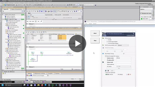#scada #simulation #opcua #tiaportal #siemens #aveva #intouchhmi | Abdel DJEBBOUR