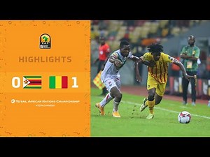 HIGHLIGHTS | Total CHAN 2020 | Round 3 - Group A: Zimbabwe 0-1 Mali