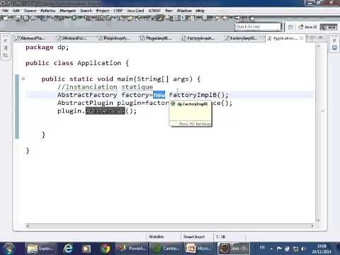 Mohamed Youssfi Design Pattern Abstract Factory