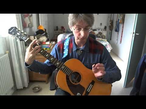 Guitar lesson 052G-Yellow River