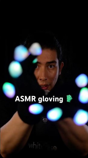 First Time Trying Gloving! 🧤#asmr