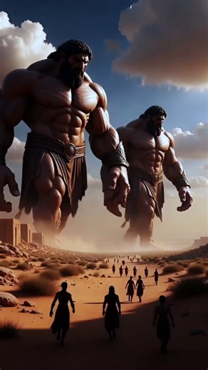 The 5 Most Powerful Giants of the Bible#jesus #history #youtubeshorts #love
