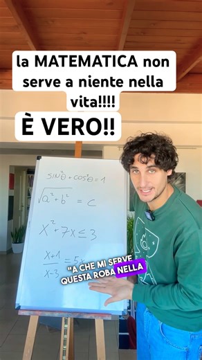 A cosa serve la matematica? #stem #fisica #shorts #scienza #matematica #divulgazione #science