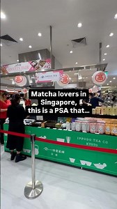 Run, don’t walk for Kyoto’s Ippodo Tea pop-up in Takashimaya Singapore! #matchalover #matcha