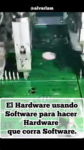 El software ahora construye el hardware que construirá el próximo software #tecnologia #curiosidades