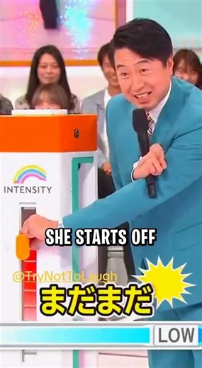 She Tried To Keep A Straight Face! 🤣 #shorts #funny #japan