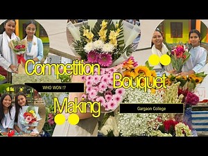 Gargaon College Bouquet making #howtomakebouquet #gargaoncollege