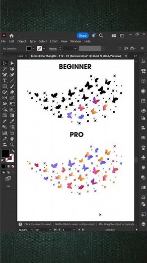 Adobe Illustrator 2026 | Random Color Techniques Like a PRO #adobeillustrator #adobe