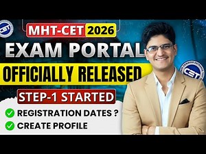 MHT-CET 2026 Exam Portal Officially Started | Registration Dates ? Step 1 Started | Important Update