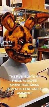 ⚠️FNAF MOVIE SPRINGTRAP / WITHERED SPRINGBONNIE LEAK REVEAL!!!⚠️ #fnaf #fnafmovie #springtrap