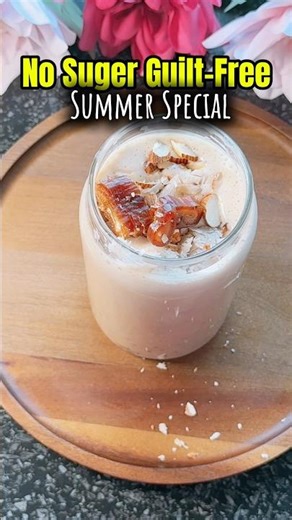 No Sugar Added Banana Shake - Navratri Special 🍌 #navratri #vratrecipe #healthy