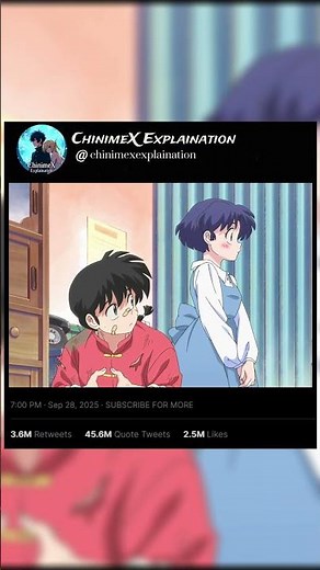 Ranma × Akane Cute & Funny Moments 💕 #demonslayer #foryou #anime #animeedit #romantic