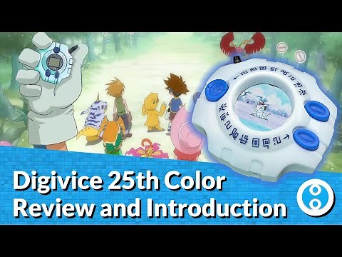 Digimon Digivice -25th Color Evolution- Introduction and Review