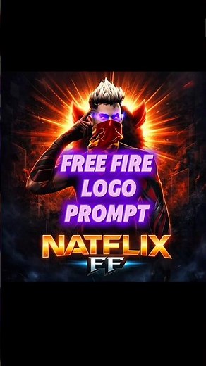 Creating EPIC FF Logo with AI 🤖🎮 #freefire