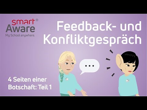 Feedback and conflict discussion: 4 sides of a message I Vocational training
