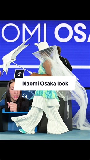 Il look ispirato a una medusa di Naomi Osaka agli Australian Open