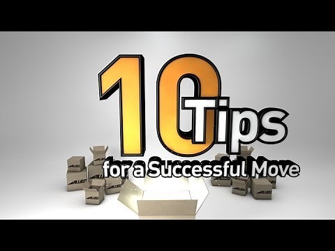 Top 10 Moving Tips by Allied Van Lines