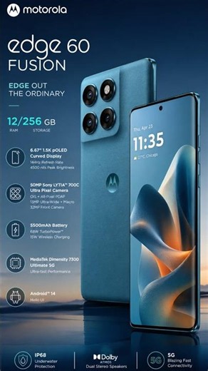 MOTO EDGE 60 FUSION 12/256GB