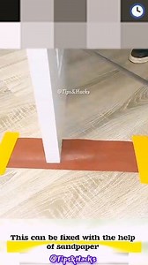 "Wooden Door Rubbing Problem? Try This Sandpaper Trick!" #WoodenDoorFix #DIYHack #DoorDraggingFix #HomeImprovement #SmartTricks #SandpaperHack #EasyHomeHack #SmartDiy | Tips&Hacks
