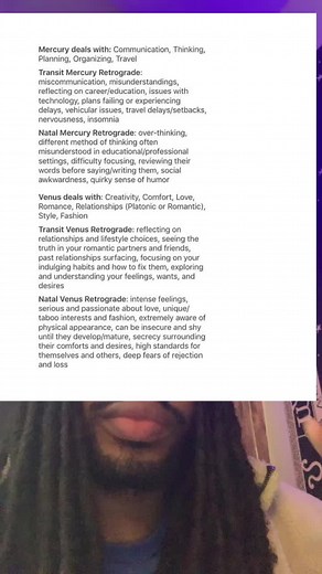 Each retrograde effects everyone differently depending onyour placements / dominants! Posting each planet! #astrology #greenscreensticker