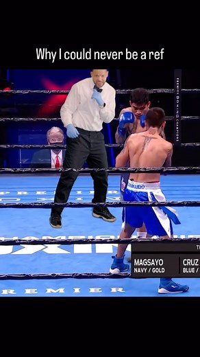 🫠 #boxing #ref | Chris Ashley