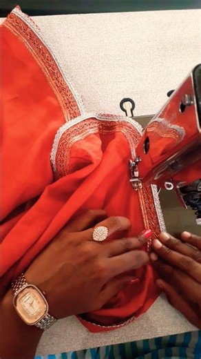 Pant bottom lace stitching #shorts #trendy #beautiful