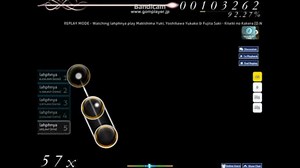 osu! Makishima Yuki, Yoshikawa Yukako & Fujita Saki - Kiseki no Kakera DTHD